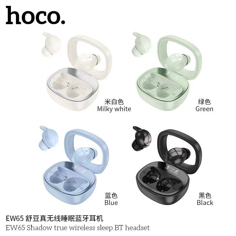 Hoco EW65 หูฟังไรสาย True Bluetooth 5.3 หูฟัง TWS หูฟังพร้อมไมโครโฟนในตัว แท้100%