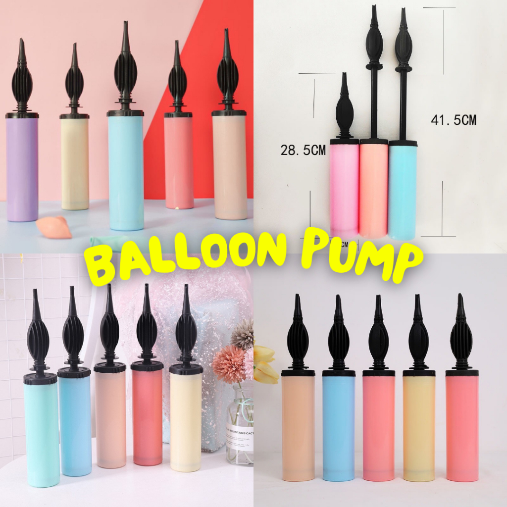 🎈สูบเป่าลูกโป่งขนาดใหญ่คละสี [10 สี]🎈 (SKU: AA240)