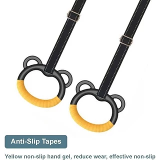 ห่วงยิมนาสติก Kid Gymnastic Rings ยาว2เมตร ไม่ลื่น ทนทาน อุปกรณ์ออกกำลังกายสำหรับเด็ก
