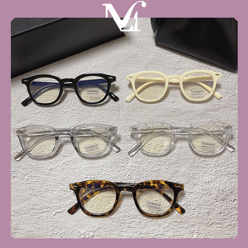 [พร้อมส่งจากไทย] แว่นตาป้องกันแสงสีฟ้าที่ทันสมัย คุณภาพสูง แว่นกรองแสง เทรนด์สไตล์เกาหลี แว่นตาแฟชั่น มีหลายสีให้เลือก
