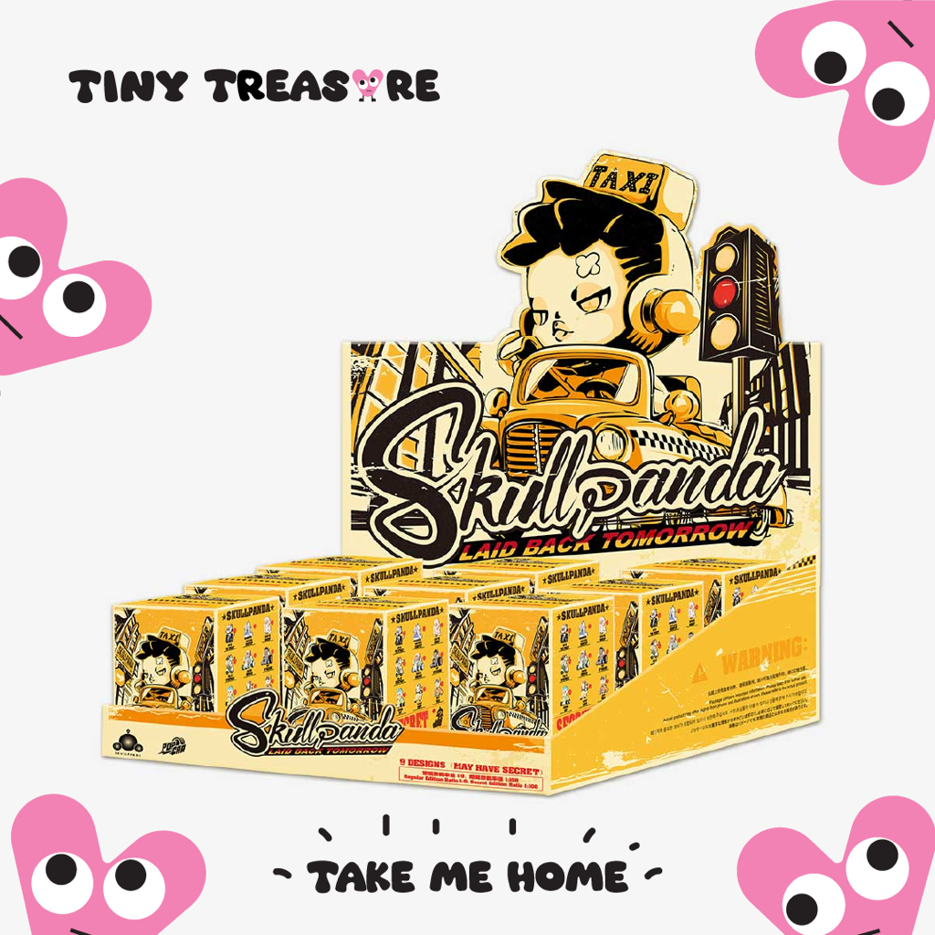 [Tiny Treasure] SKULLPANDA Laid Back Tomorrow Series whole set (ยกบ็อก)