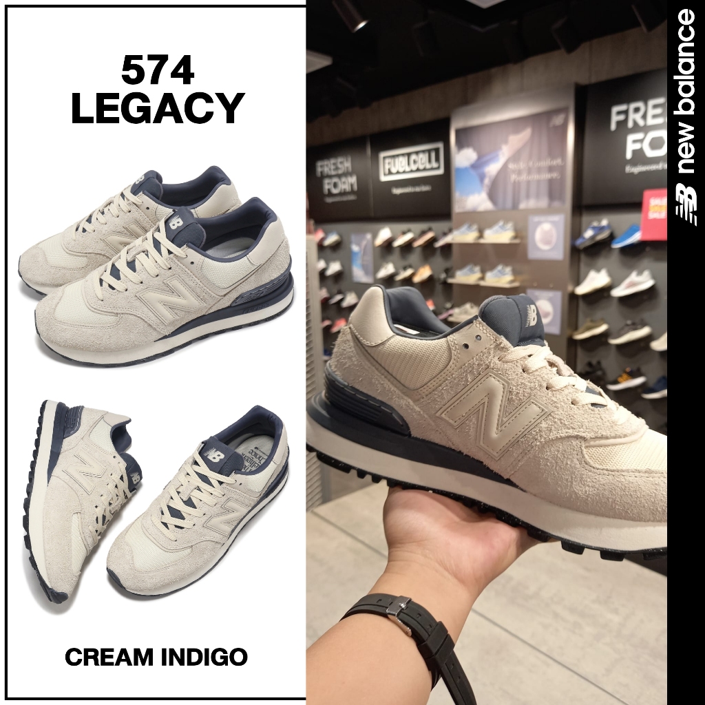 New Balance นิวบาลานซ์ รองเท้าผ้าใบ รองเท้าลำลอง NB UX 574 Legacy U574LGWG (4500)
