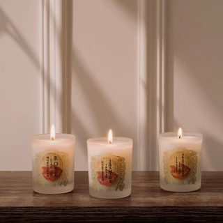 KARMAKAMET | Aromatic Petite Glass Candle / Set | คามาคาเมต เทียนหอม ตกแต่งบ้าน ปรับอากาศ ผ่อนคลาย ของขวัญ