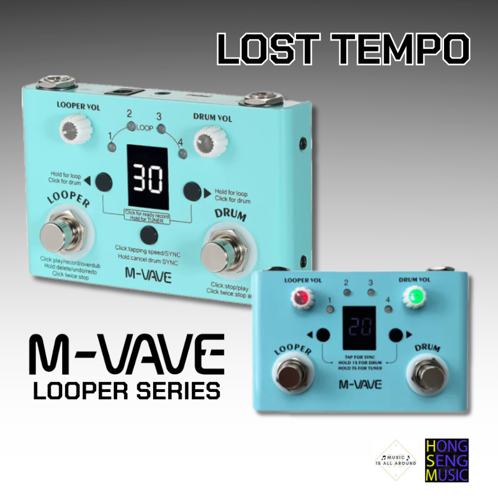 เอฟเฟคกีตาร์ไฟฟ้า M-VAVE : LOST TEMPO (Looper)