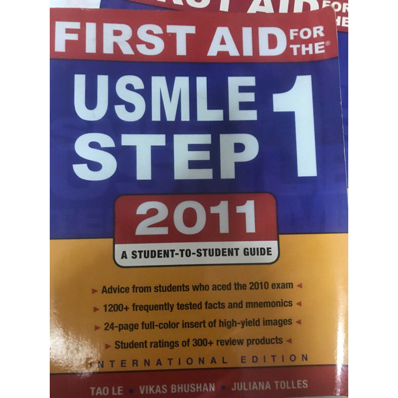 First Aid For The USMILE STEP 1, 2011