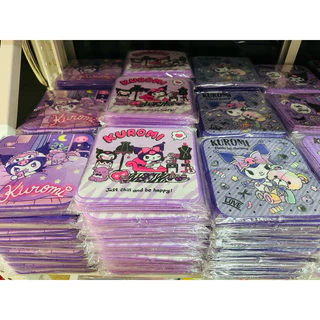ผ้าเช็ดหน้า ลายลิขสิทธิ์แท้ขนาด8x8 นิ้ว ราคาต่อ1ผืน