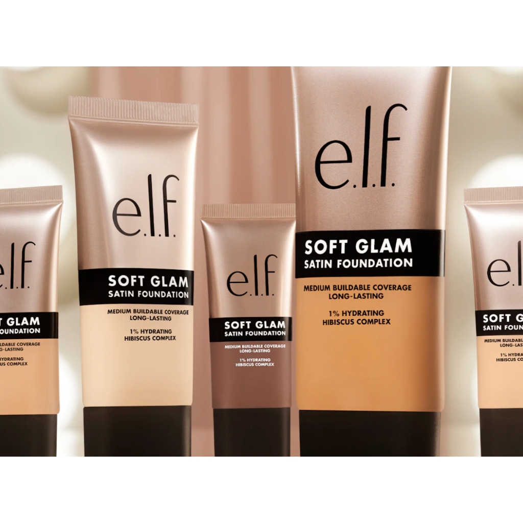 [แท้จาก Elf อเมริกา] Elf Soft Glam Satin Foundation