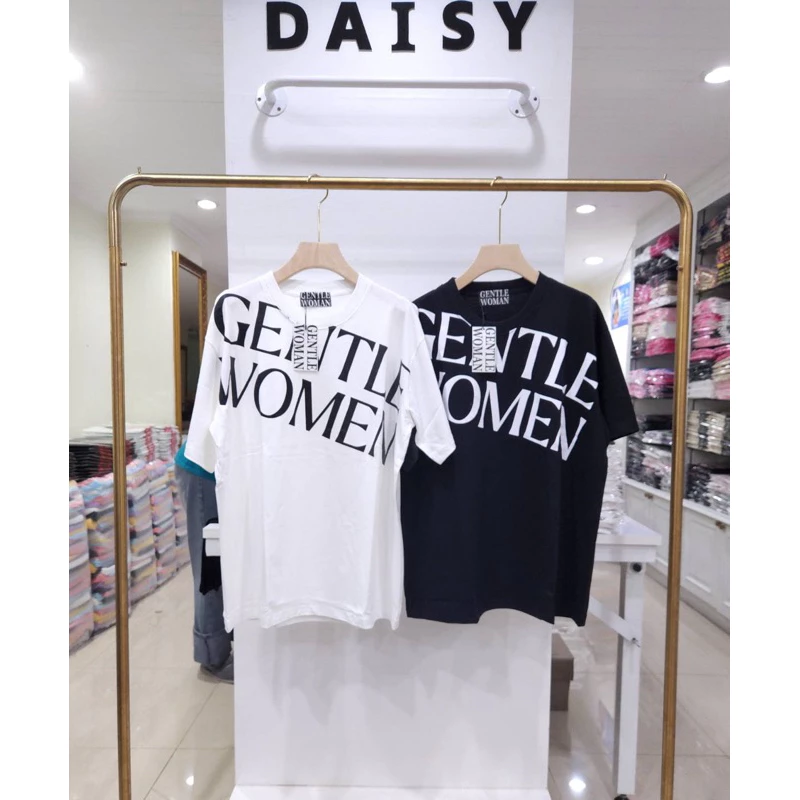 🌟STF_SHOP🌟เสื้อOversized คอกลม งานคอป้าย ลายแฟชั่น สกรีนใหญ่เติมหน้า อก46ยาว29 #ธรรมดา