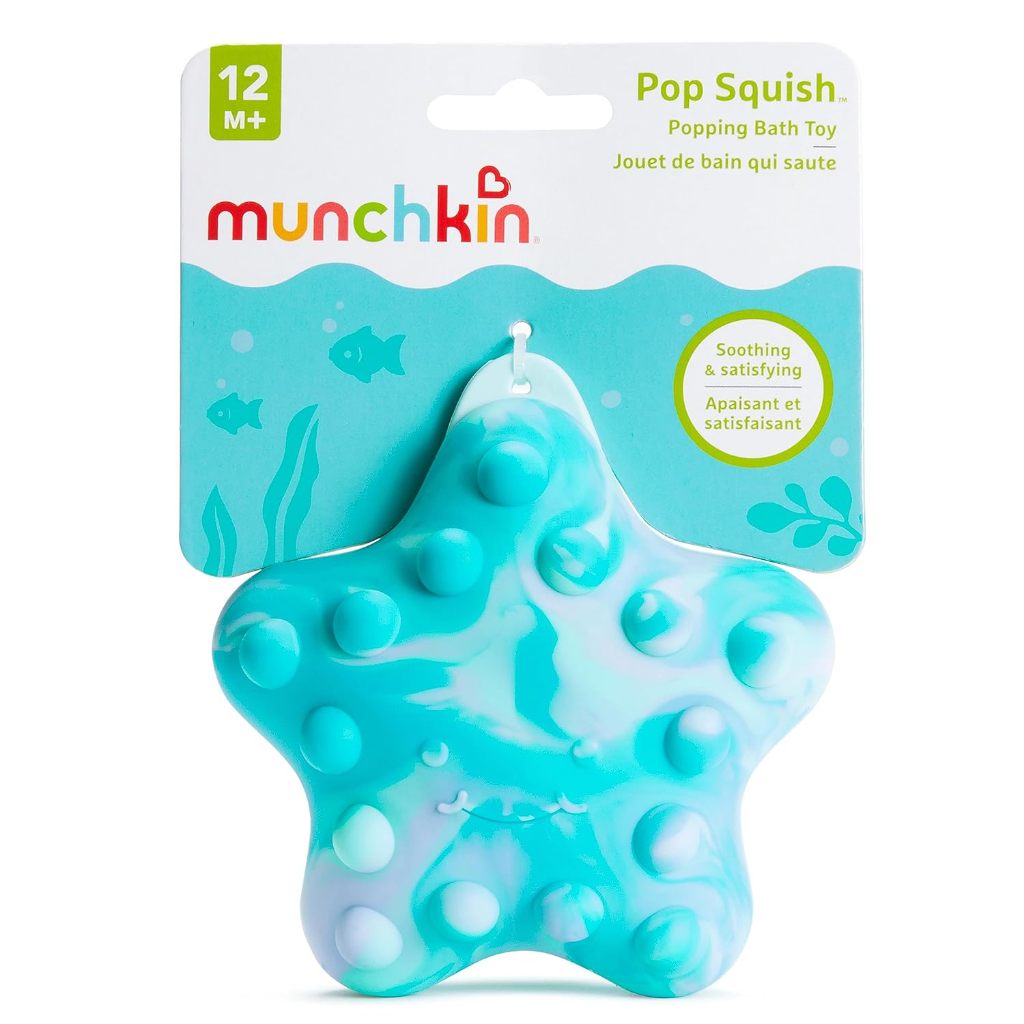 Munchkin : MNK38088 ของเล่นในน้ำ ป๊อปสควิช, ปลาดาว Pop Squish, Starfish