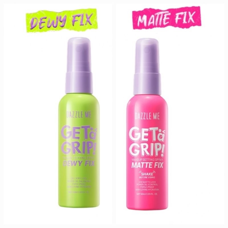 สเปรย์ล็อคเมคอัพติดทนนาน DAZZLE ME Setting Spray ขนาด 60ml ควบคุมความมัน