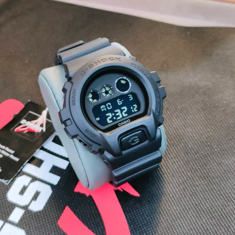 นาฬิกาg-shockแท้ DW-6900BB-1 รับประกัน 1 ปี มีกล่องครบ