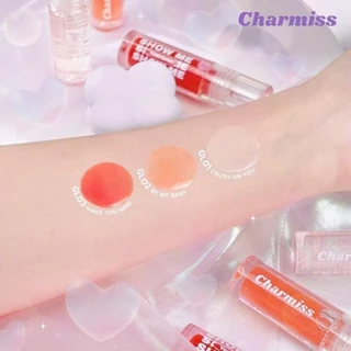 ลิปกรอสปากฉ่ำ Charmiss Show Me Your Love Glitter Lip Gloss ลิปกลอส ชาร์มิส กลิตเตอร์ ฉ่ำวาว เปลี่ยนสี + The Universe