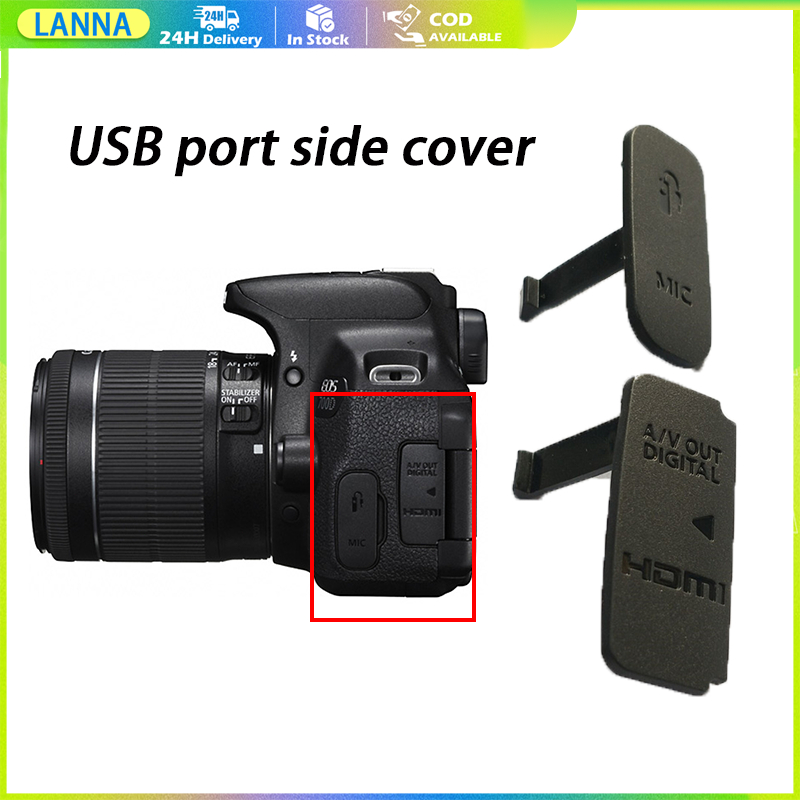 ฝาครอบด้านล่างประตูยาง สําหรับกล้อง canon 550d 700d 1100D  จัดส่งภัยใน24ชั่วโมง