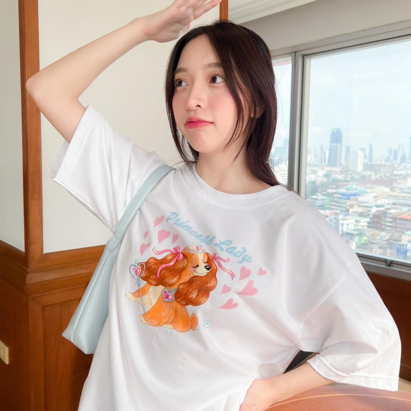 bubblyfriends | Baby tee & oversize เสื้อยืด Princess lovely