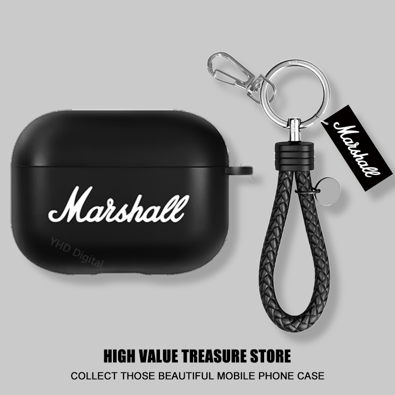 เคส ใช้สำหรับ Airpods pro 2 การป้องกันารตก Marshall Case for Airpods 3 gen2 1 soft case 2023