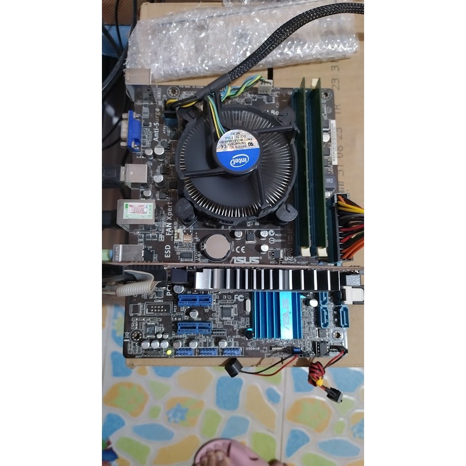 Set Intel i5 2400S @2.50 ghz + mb asus P8H61-M LX3 PLUS  ( cpu+mb) สุดคุ้ม พร้อมใช้งาน