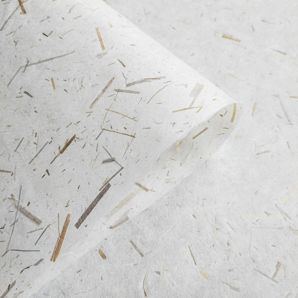 Paper Valley - กระดาษสาใส่ฟางข้าวบด (64x47 cm, ขั้นต่ำ 5 แผ่น)