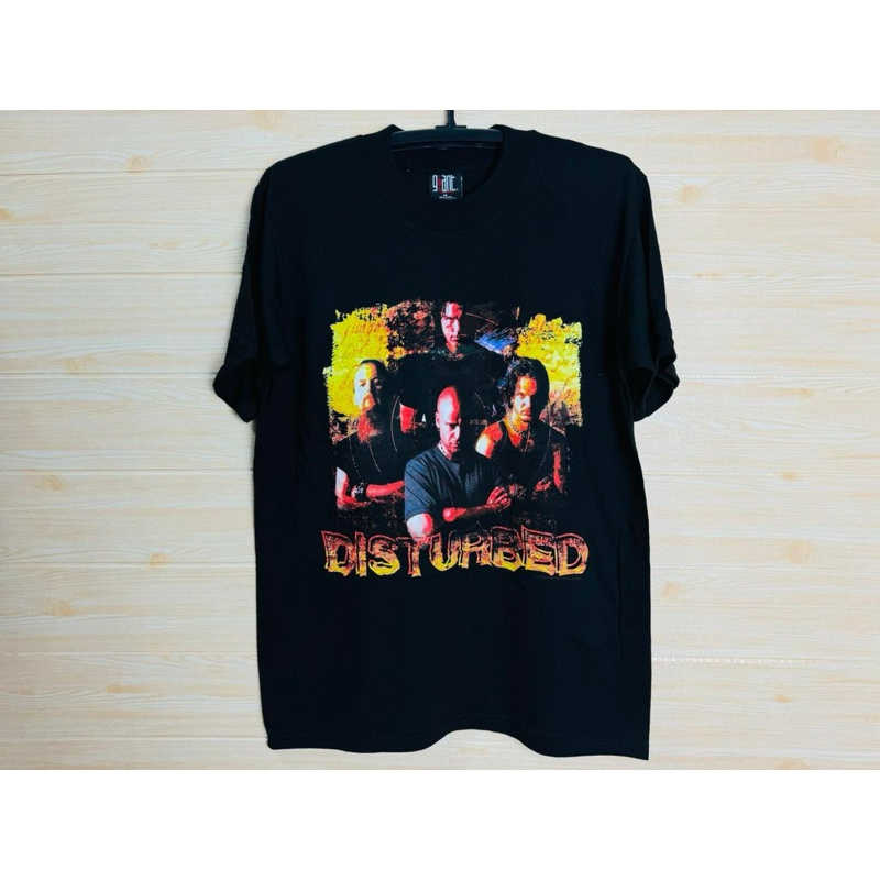 เสื้อวง Disturbed 2000 (งานเก่าตรงยุค) ลิขสิทธิ์แท้💯