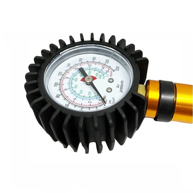 เกจวัดเติมลมยาง หัวเติมลม เกย์วัดลมยาง เครื่องวัดลมยาง ที่วัดลมยาง อเนกประสงค์ ก้านเติมลมยางรถ - รูปที่ 4