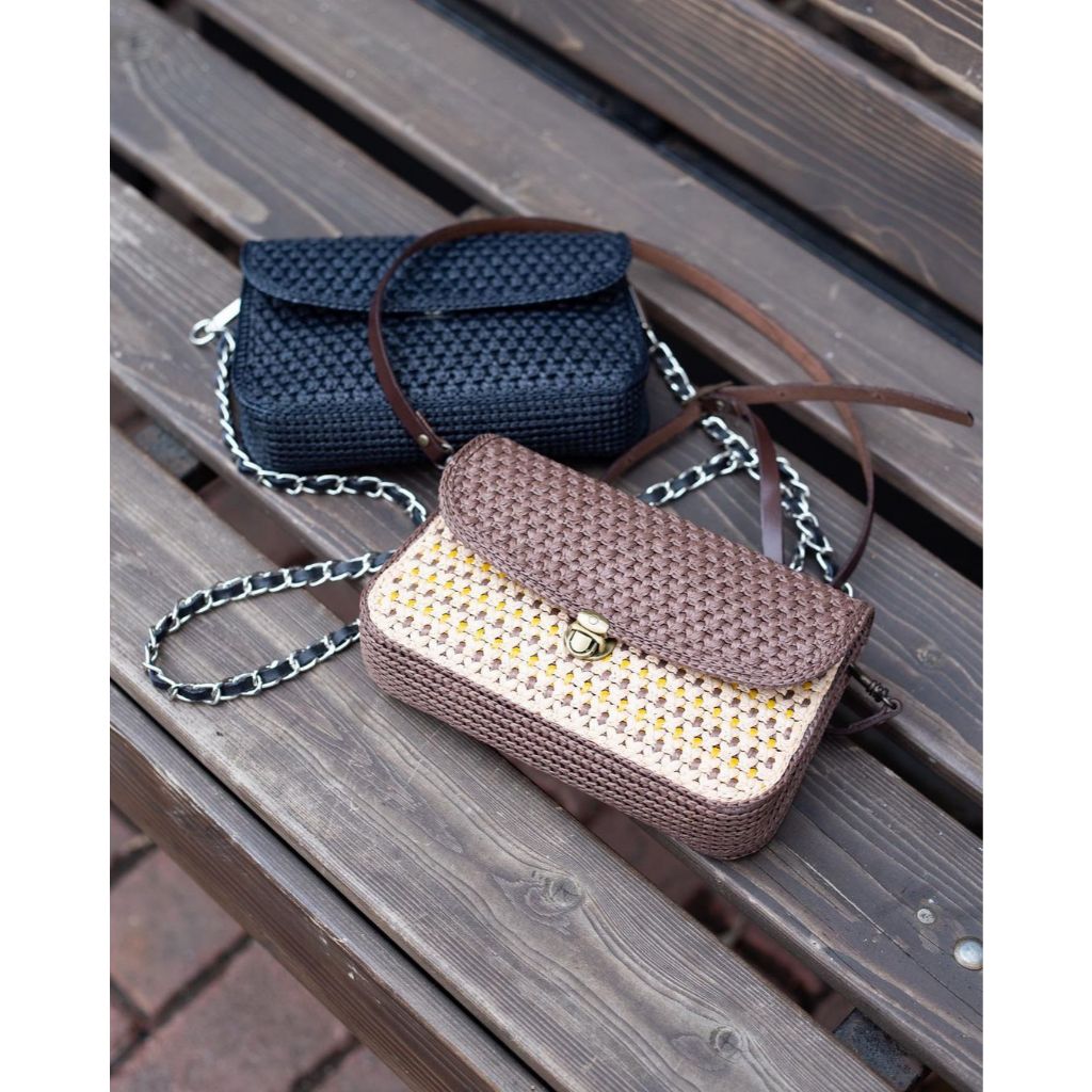 Hamanaka Unibag โครงขึ้นรูปสำหรับถักกระเป๋าทรง BOX BAG - Made in japan