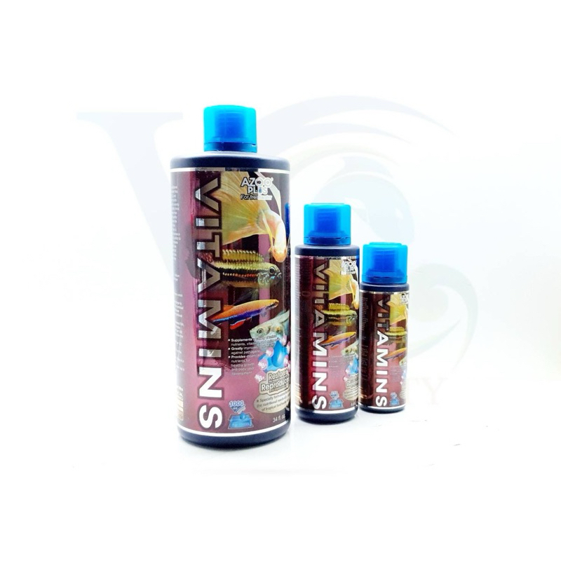 AZOO -VITAMINS (วิตามินรวม+แร่ธาตุ สำหรับปลาและสัตว์น้ำทุกชนิด)