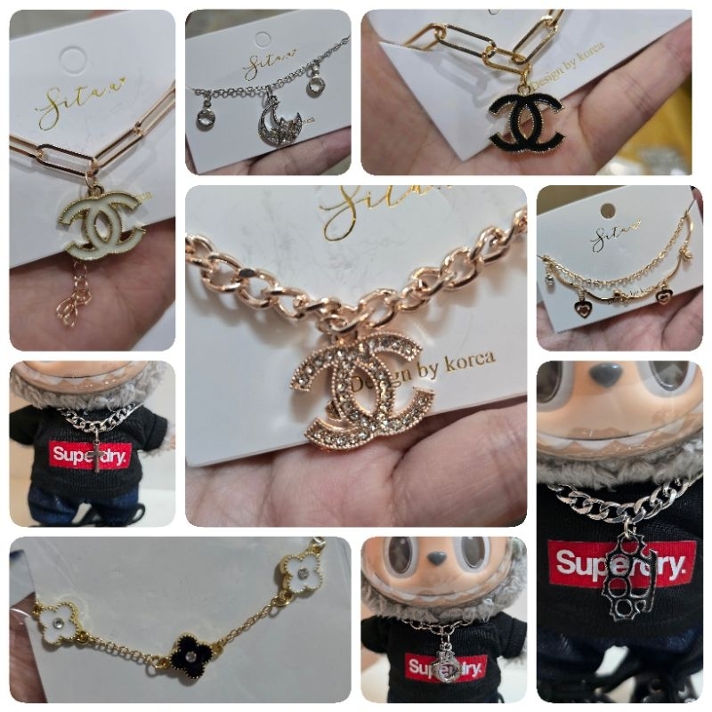 (พร้อมส่ง!!) สร้อย Labubu สร้อยตุ๊กตา มีขนาดเล็ก สำหรับรุ่นพวงกุลเเจเท่านั้น