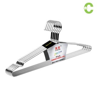 HOMEC ไม้แขวนสแตนเลส ไม้แขวนเสื้อสแตนเลส ที่แขวนผ้าสแตนเลส ไ…
