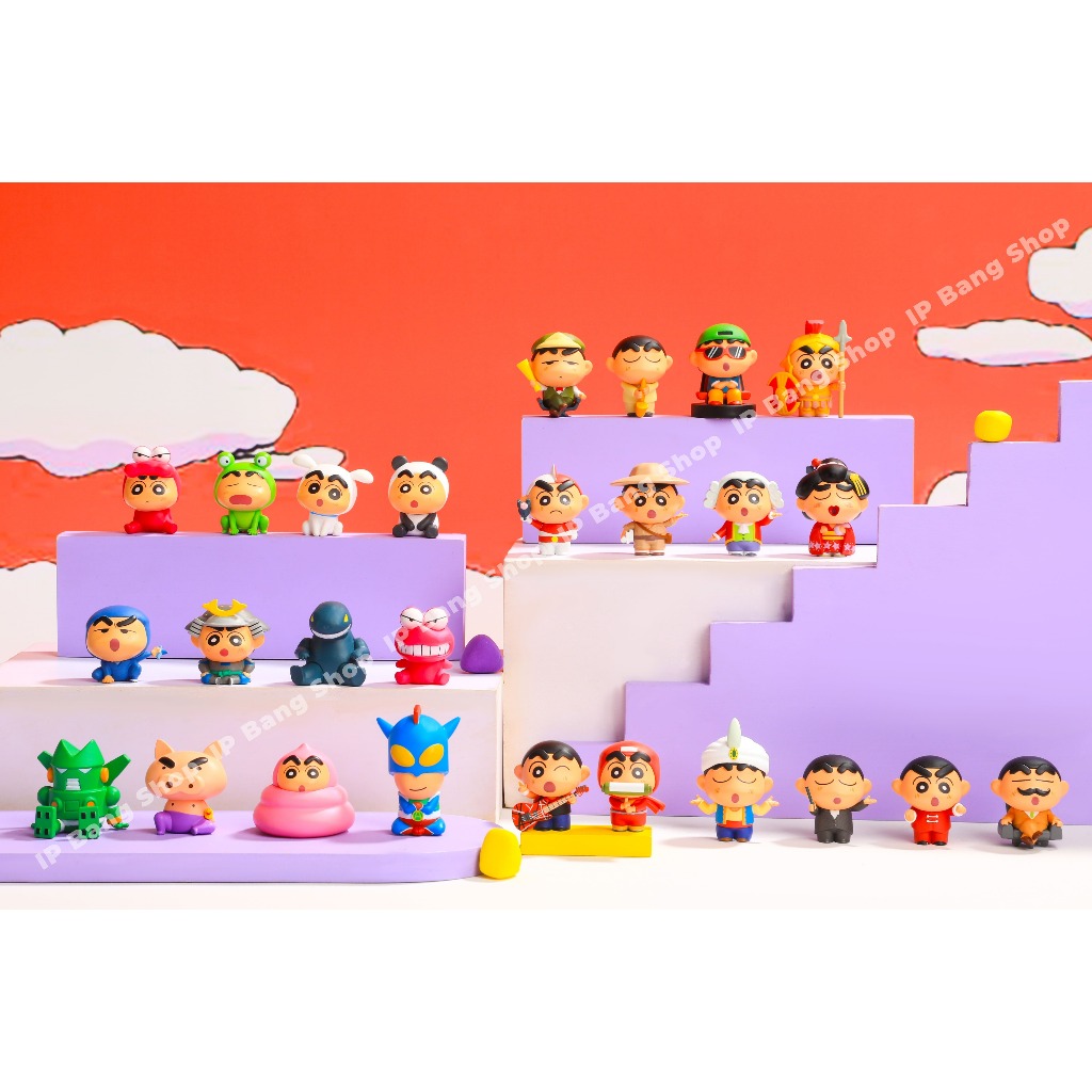 พร้อมส่ง ส่งด่วน⚡ (เลือกได้) มินิฟิกเกอร์ชินจัง รุ่น 2 | Shinchan Gen 2 | ของแท้ 100%