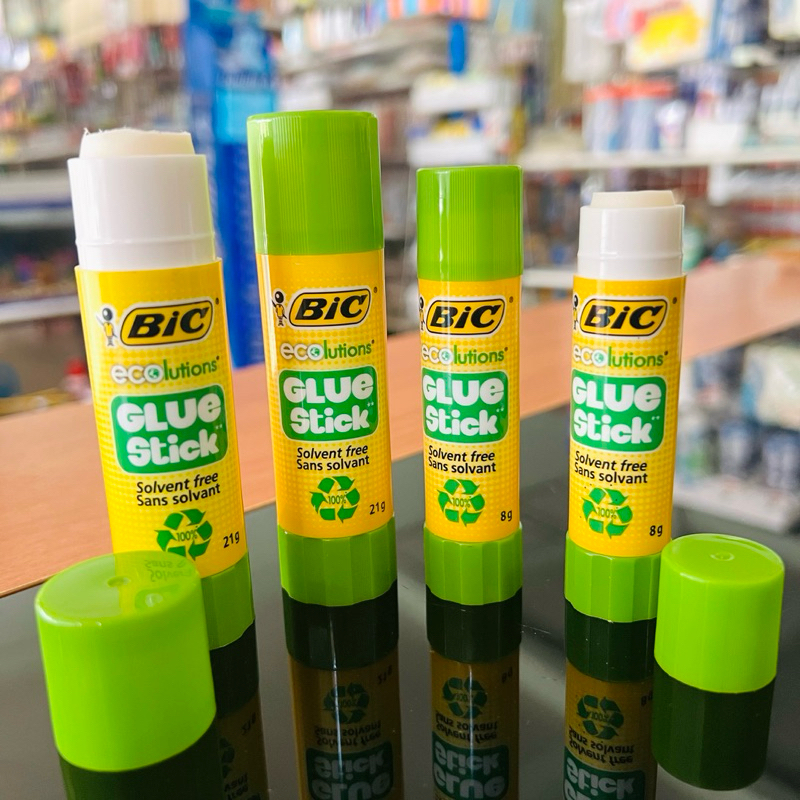 Bic กาวแท่ง กาวลิปสติก สำหรับติดกระดาษ ใช้งานง่ายไม่เลอะมือ Glue Stick