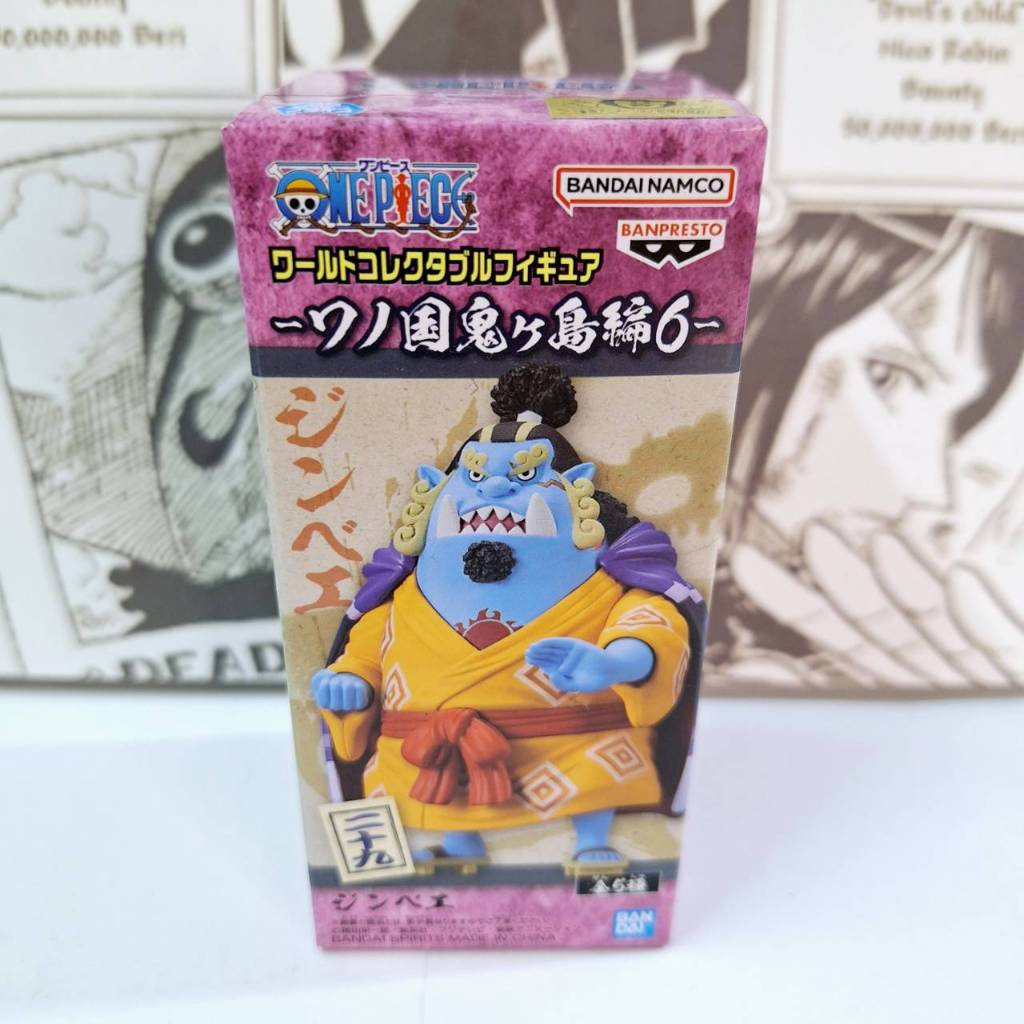 [lot jp] Wcf จินเบ One Piece Onigashima vol.6 figure Jinbei มือ1