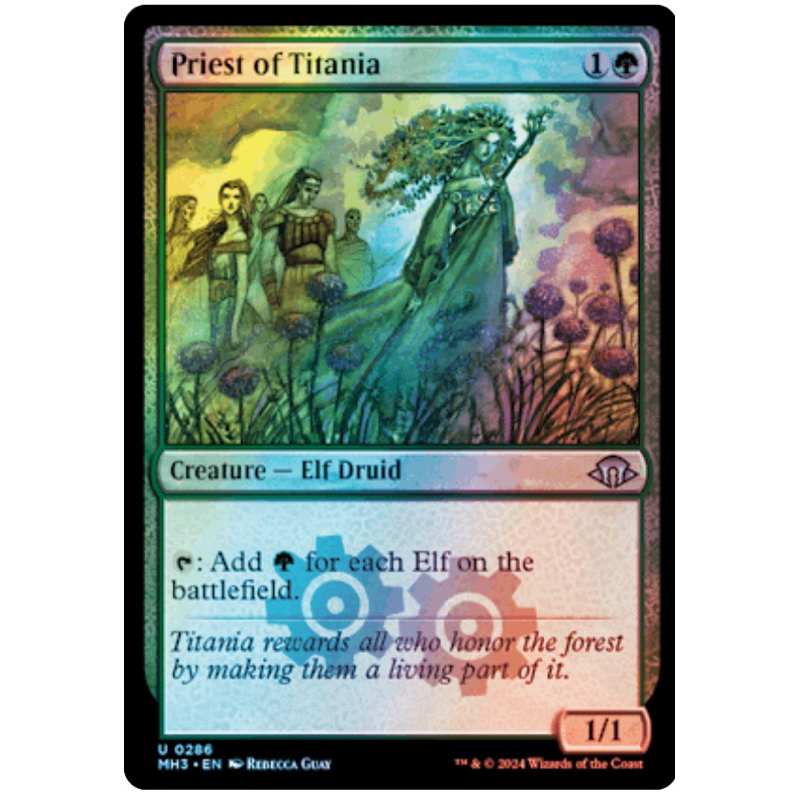 Modern Horizons 3 Foil: Priest of Titania