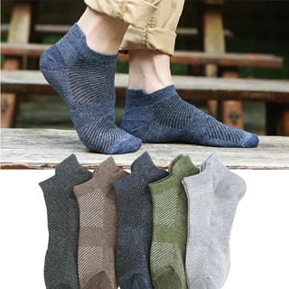 ถุงเท้าข้อสั้น ผ้าฝ้าย สีพื้น สไตล์ญี่ปุ่น คุณภาพดี แบบบาง ร…