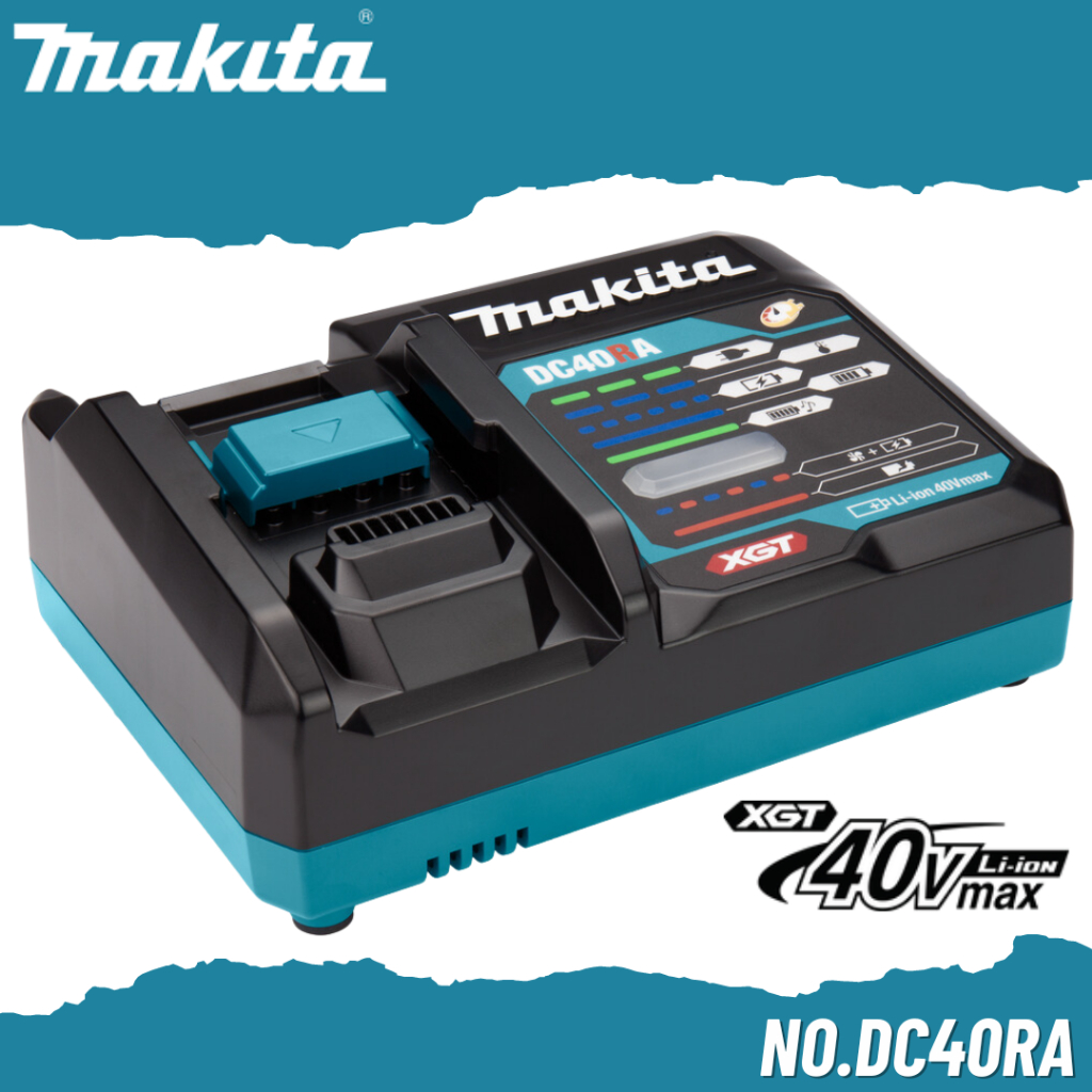 MAKITA เครื่องชาร์จแบตเตอรี่ 40V (ชาร์จเร็ว) No.DC40RA