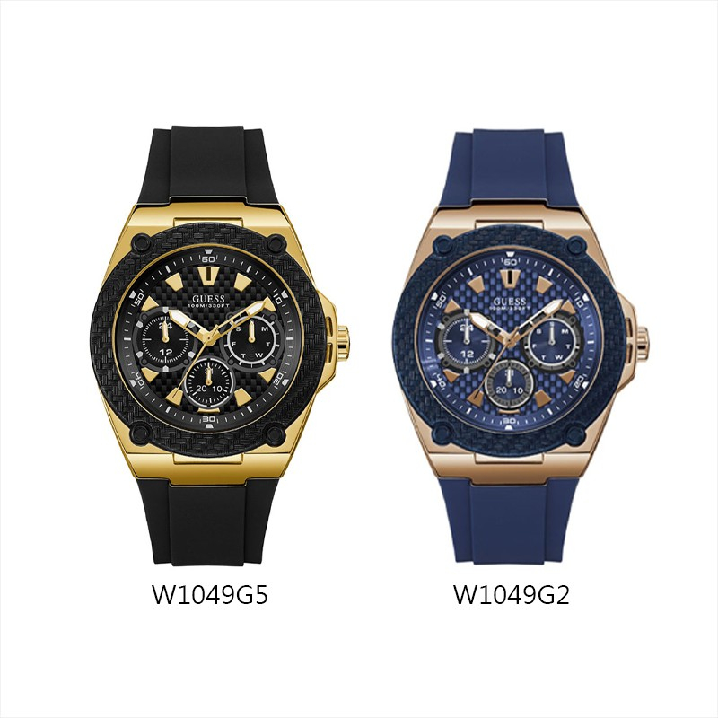 ⭐GUESS ของแท้100% W1049G5 W1049G2 -45mm นาฬิกาแฟชั่นผู้ชายแบรนด์ W1049G3 W1049G6 W1048G2