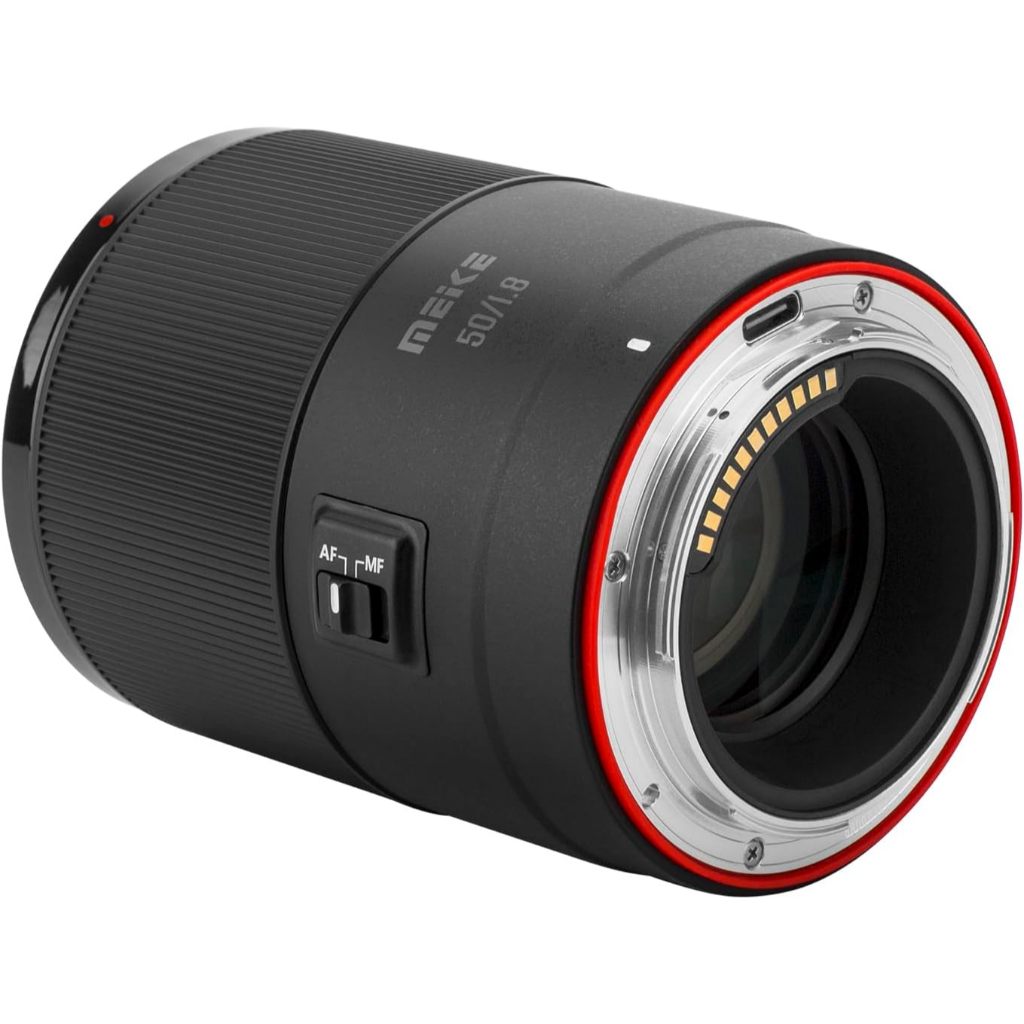 Meike 50mm. f1.8 เลนส์ออโต้โฟกัส สําหรับกล้องมิเรอร์เลส Sony E / Nikon Z เลนส์หน้าชัด หลังละลาย รับประกัน 1 ปี