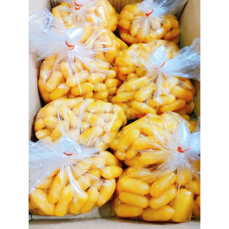 ขนมเม็ดขนุนถั่ว 1ลังบรรจุ500เม็ดหนักประมาณ3500g