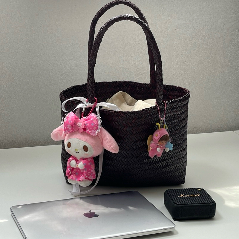 (พร้อมส่ง) New Blooming bag กระเป๋าสาน ดีงาม กระเป๋าสานด้วยกระจูด * รวมทุกขนาด*