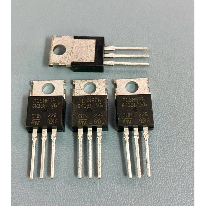 P65NF06 แท้ MOSFET 65A60V-NPN (ราคาต่อชิ้น)มีพร้อมส่งในไทย