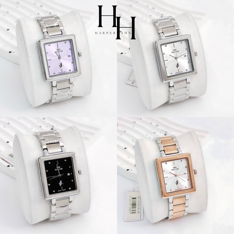 [แท้ศูนย์ไทยผ่อน0%]PARIS POLO CLUB PPC-231206 (28mm) ประกันศูนย์ไทย 1 ปี