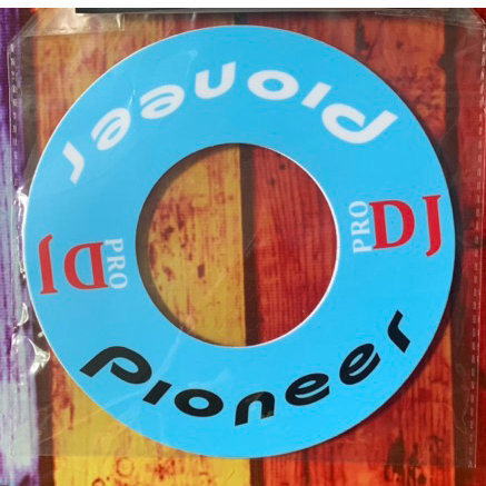 Skin jog สีฟ้าลาย pioneer dj Size "L" ddj1000 , ddj1000srt cdj800 cdj 850 cdj900 cdj2000 FLX6