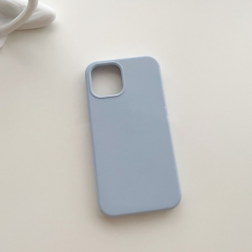 Supercase  i11 12 13 14 15 7plus x/xs/xr/xsmax i6/7/8 i15promax Silicone Case เคสซิลิโคน ลบรอยเปื้อนได้ บุกำมะหยี่ สีดำ - รูปที่ 6