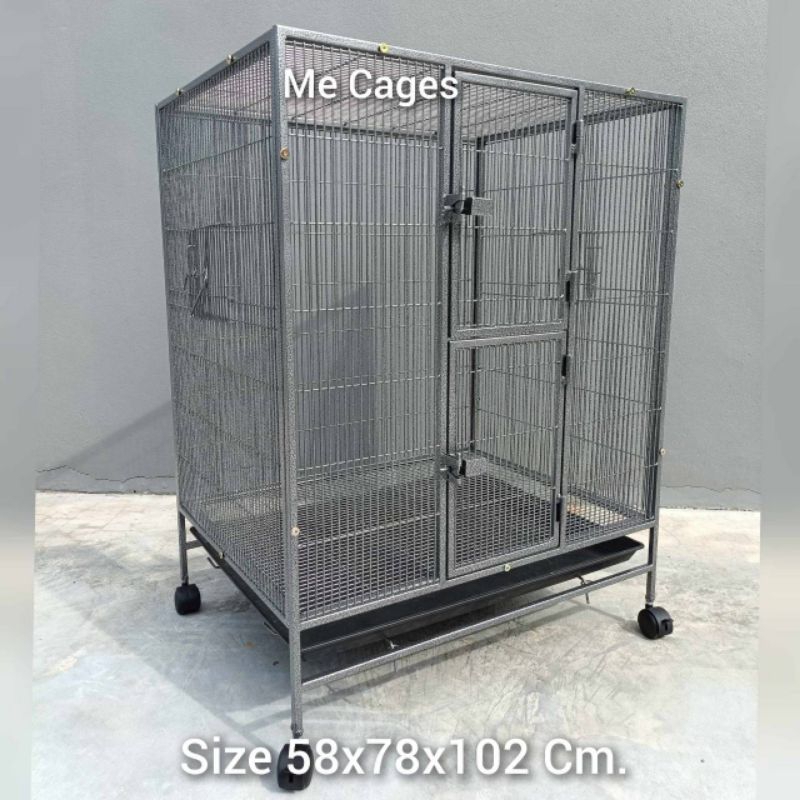 กรงนกเหล็กน็อคดาวน์ Me Cages ขนาดกลาง