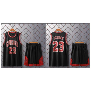เสื้อบาส ชุดบาส ทีมBULLS เบอร์ 23 พร้อมส่ง