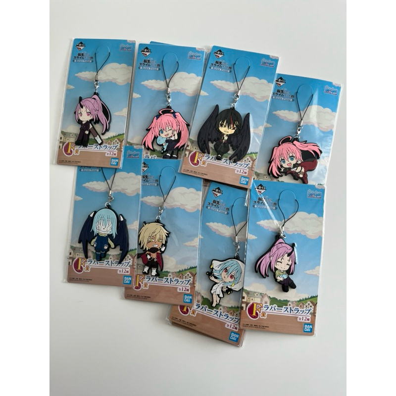 (พร้อมส่ง) - แท้จากญี่ปุ่น พวงกุญแจยาง That time I got reincarnated as a Slime