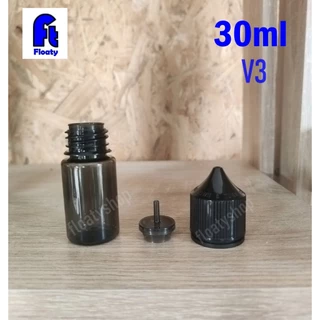 30ml V3 ขวดเปล่า บีบหยด กอลิล่า สำหรับใส่ของเหลว น้ำมัน น้ำยา