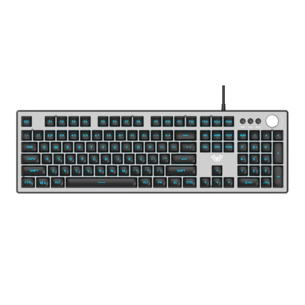 AULA F2028 Wired USB Gaming Keyboard คีย์บอร์ดเกมมิ่ง