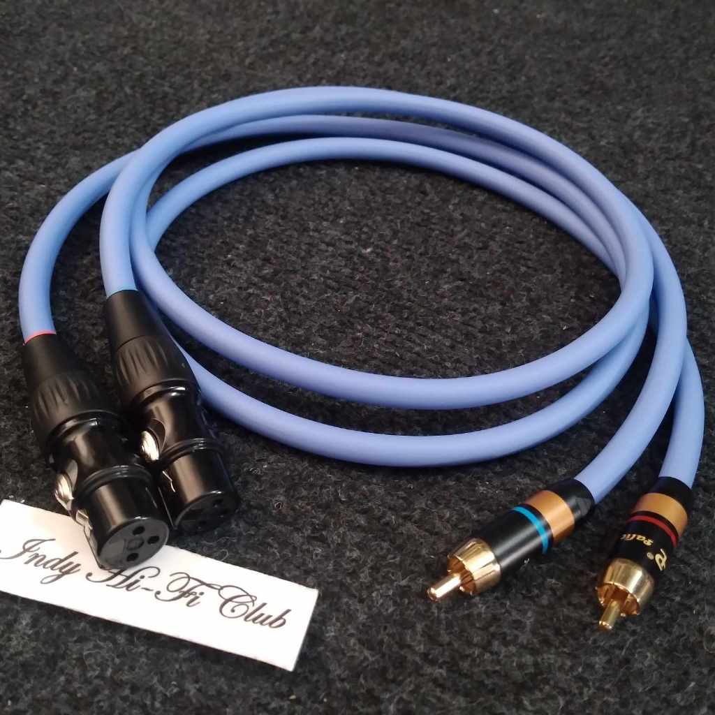 สายสัญญาณ XLR (ตัวเมีย) to RCA MPS E-310 5N OFC พร้อมใช้งาน ราคาต่อ 2 เส้น