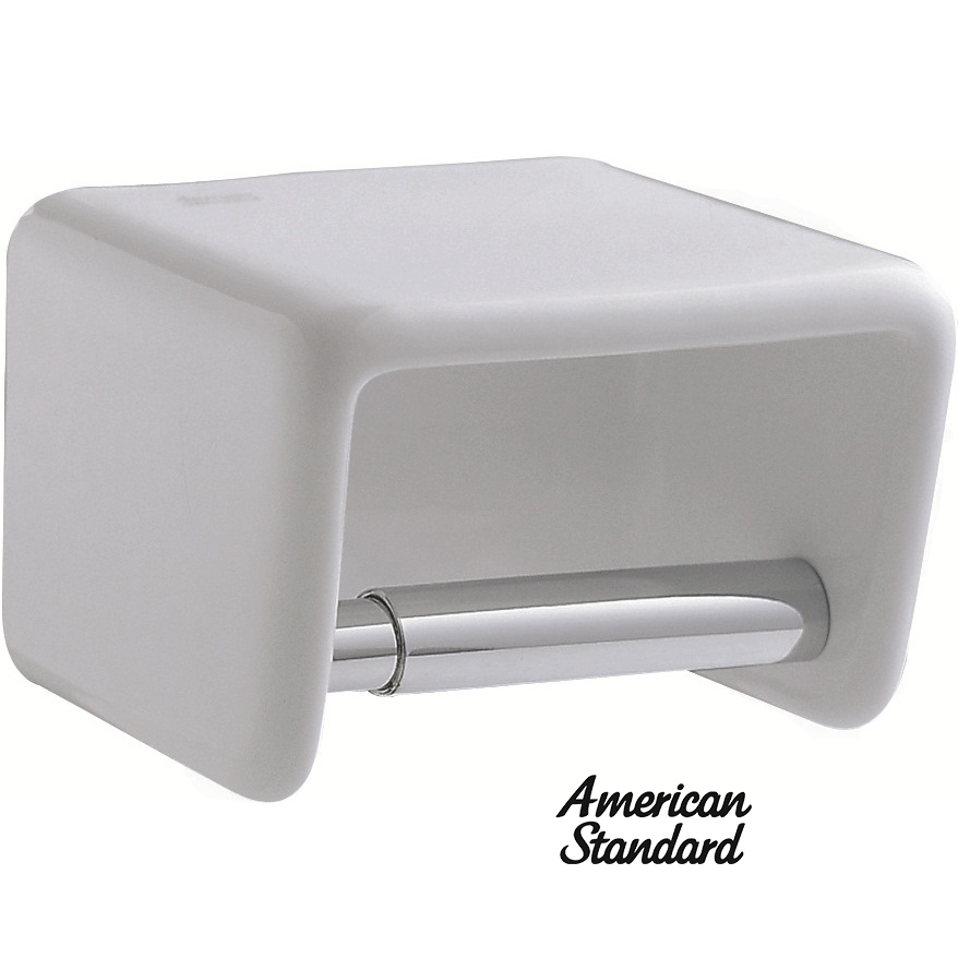 TF-9253 ที่ใส่กระดาษชำระเซรามิค รุ่น ROMICA (ติดตั้งแบบเจาะยึดติดผนัง)แบรนด์ AMERICAN STANDARD(No bo