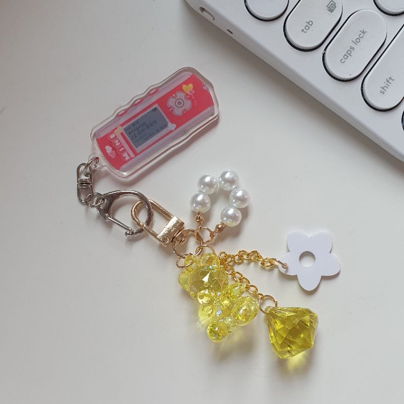 [พร้อมส่ง] พวงกุญแจ อิมซล Lovely Runner อะคลีลิค หมีมุข & mp3 น่ารักมาก จำนวนจำกัด