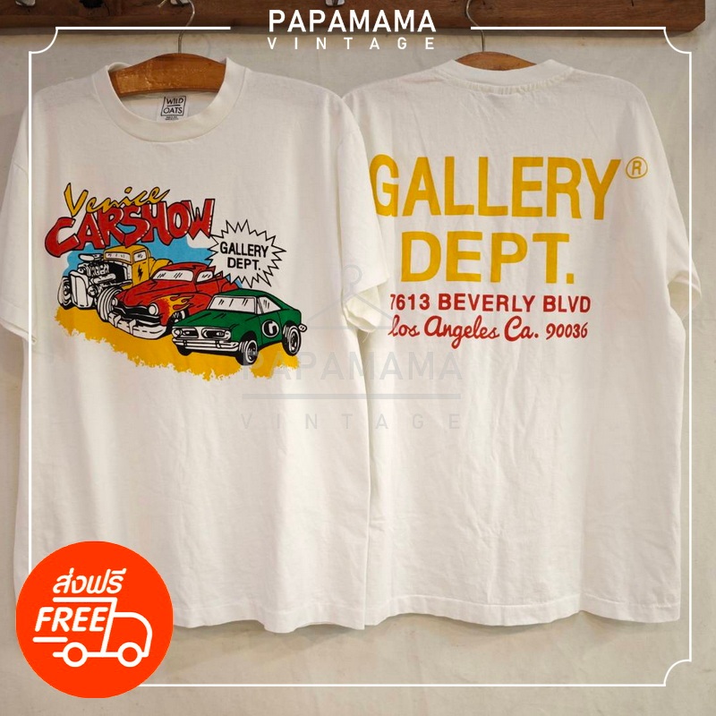 [ GALLERY DEPT.]  LlSA BlackPlink เสื้อวินเทจ เสื้อทัวร์ ลิซ่าก็ใส่นะ papamama vintage shirt